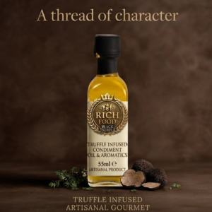 Black Truffle Infused Condiment Oil & Aromatics (55ml)